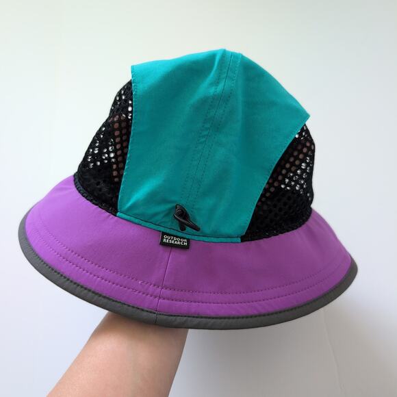 Outdoor Research Swift Bucket Hat S/M - NWOT - UPF 40+ Technical Hiking Packable - Picture 5 of 12